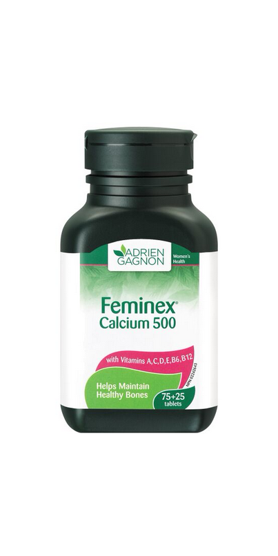 Buy Adrien Gagnon Feminex Calcium 500 mg at Well.ca | Free Shipping $35 ...