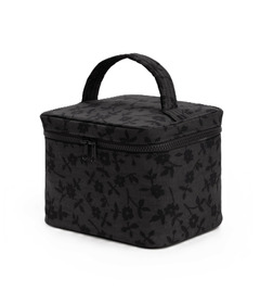 BAGGU Large Cosmetic Case Charcoal Ditsy Floral