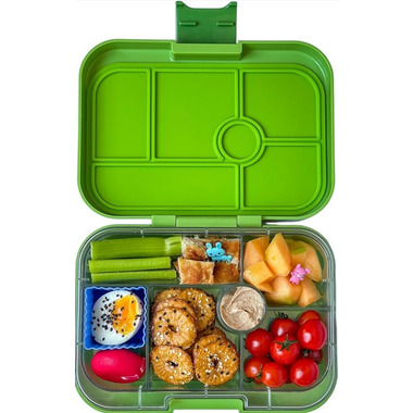 Buy Yumbox Original 6 Compartment Matcha Green with Monsters Tray at ...