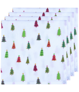 Now Designs lot de serviettes de table imprimées Merry & Bright