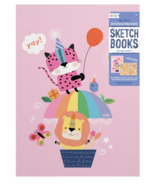 OOLY Doodle Pad Duo Sketchbooks Set of 2 Safari Party