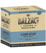 Balzac's Coffee Roasters A Dark Affair 100% Compostable Coffee Pod