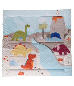 Little Big Friends Patchwork Play Mat Dino