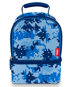 Thermos Dual Lunch Box with LDPE Liner Cyber Camo