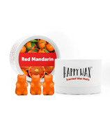 Happy Wax cire fondante, mandarine rouge