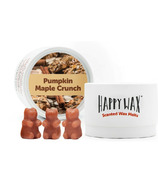 Happy Wax boîte Eco-Tin de fondants de cire au parfum de citrouille érable croquant