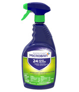 Microban 24 Hour Bathroom Cleaner and Sanitizing Spray Fresh Scent
