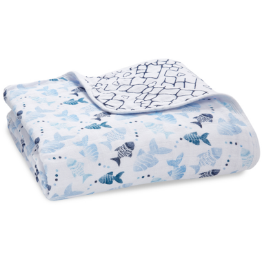 Buy aden + anais Classic Dream Blanket Gone Fishing Fish at