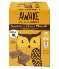 AWAKE Caffeinated Chocolate Peanut Butter Milk Chocolate