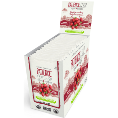 Patience Fruit & Co. Caddy Organic Dried Cranberries Case Patience Fruit & Co. Caddy Organic Dried Cranberries Case