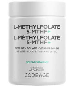 Codeage L-Methylfolate 5-MTHF+