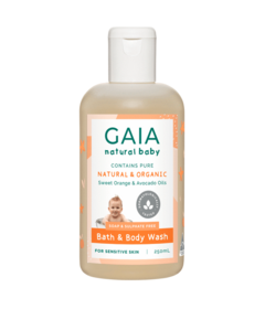 Gaia Natural Baby Bath & Body Wash 