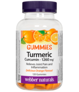 Webber Naturals Tumeric Curcumin Gummies