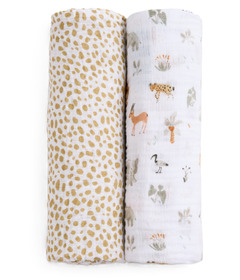 Aden + Anais Swaddles Pack Giraffe Safari