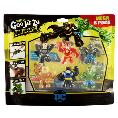  Heroes of Goo Jit Zu Minis Sonic 6 Pack - Collectible Stretchy  Minis, 6 Stretchy Sonic Characters : Toys & Games