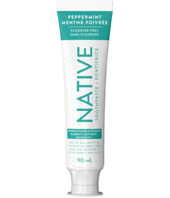 Native Fluoride Free Toothpaste Peppermint