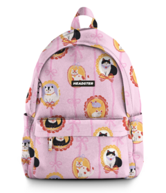 Headster Kids Backpack Kitty Charm Smart Pink