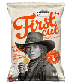 Firstcut Beef Tallow Potato Chips Spicy All Dressed 