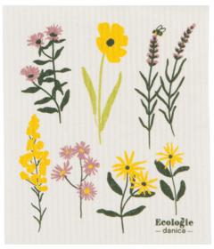 Tissu éponge suédois Danica Bees & Blooms