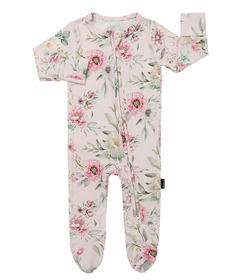 Belan.J Footed Zipper Sleeper Floral Bliss