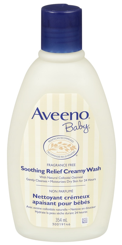 aveeno baby soothing relief creamy wash