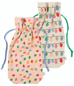 Jubilee By Danica Wine Bags Holiday Glow