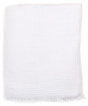 Tofino Towel Co. The Capella Bed Cover Throw White