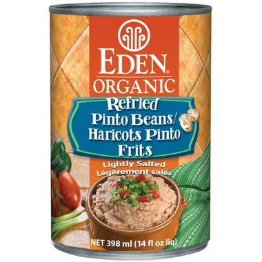 Eden Organic Canned Refried Pinto Beans Eden Organic Canned Refried Pinto Beans
