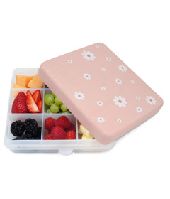 image of Melii Snackle Box Lunch 9 Compartment Daisy with sku:330390