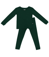 Kyte BABY Long Sleeve Toddler Pajama Set Evergreen