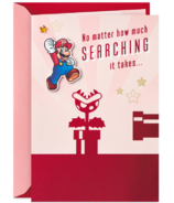 Hallmark Valentine's Day Card Nintendo Super Mario