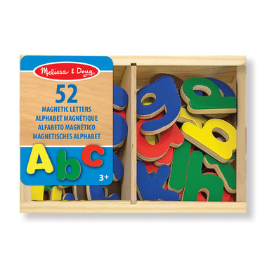 melissa and doug magnetic wooden alphabet