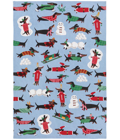 Jubilee By Danica Dishtowel Dashing Dachshunds