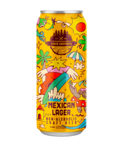 Sober Carpenter Non-Alcoholic Craft Beer Mexican Lager