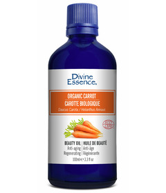 Huile d'extrait de carotte biologique Divine Essence 