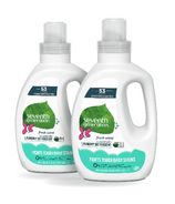 Seventh Generation Baby Detergent 4x Concentrate Fresh Scent Bundle