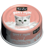 Kit Cat Goat Milk Wet Cat Food White Meat Tuna Flakes & Salmon