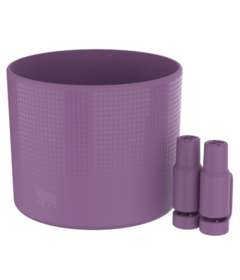 Stanley The Quencher Tumbler Boot + Straw Cover Dark Lilac