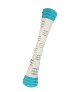 Totally Pooched Chew n' Squeak Rubber Stick 8.5 Inch Teal