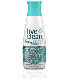 Shampooing à l'argile minérale Live Clean