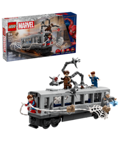LEGO Marvel Spider-Man vs. Doc Ock Subway Train Scene