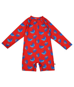 ZOOCCHINI Rashguard One Piece Printed Swimsuit Shark