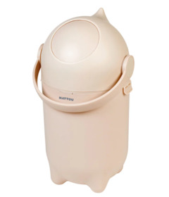 image of Nattou DROPY Diaper Bin Beige with sku:329429