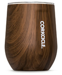 Corkcicle Stemless Walnut Wood