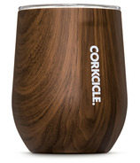 Corkcicle Stemless Walnut Wood