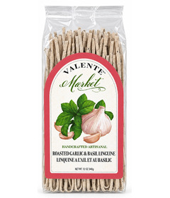 Valente Market Roasted Garlic & Basil Linguine Pasta
