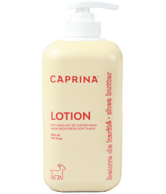 Caprina Body Lotion With Fresh Goat Milk Shea Butter