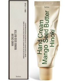 hetras Perfumed Mango Seed Butter Hand Cream Hinoki