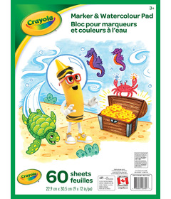 Crayola Marker and Watercolour Pad