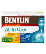 Benylin Extra Strength All-In-One Cold, Flu & Cough Day & Night